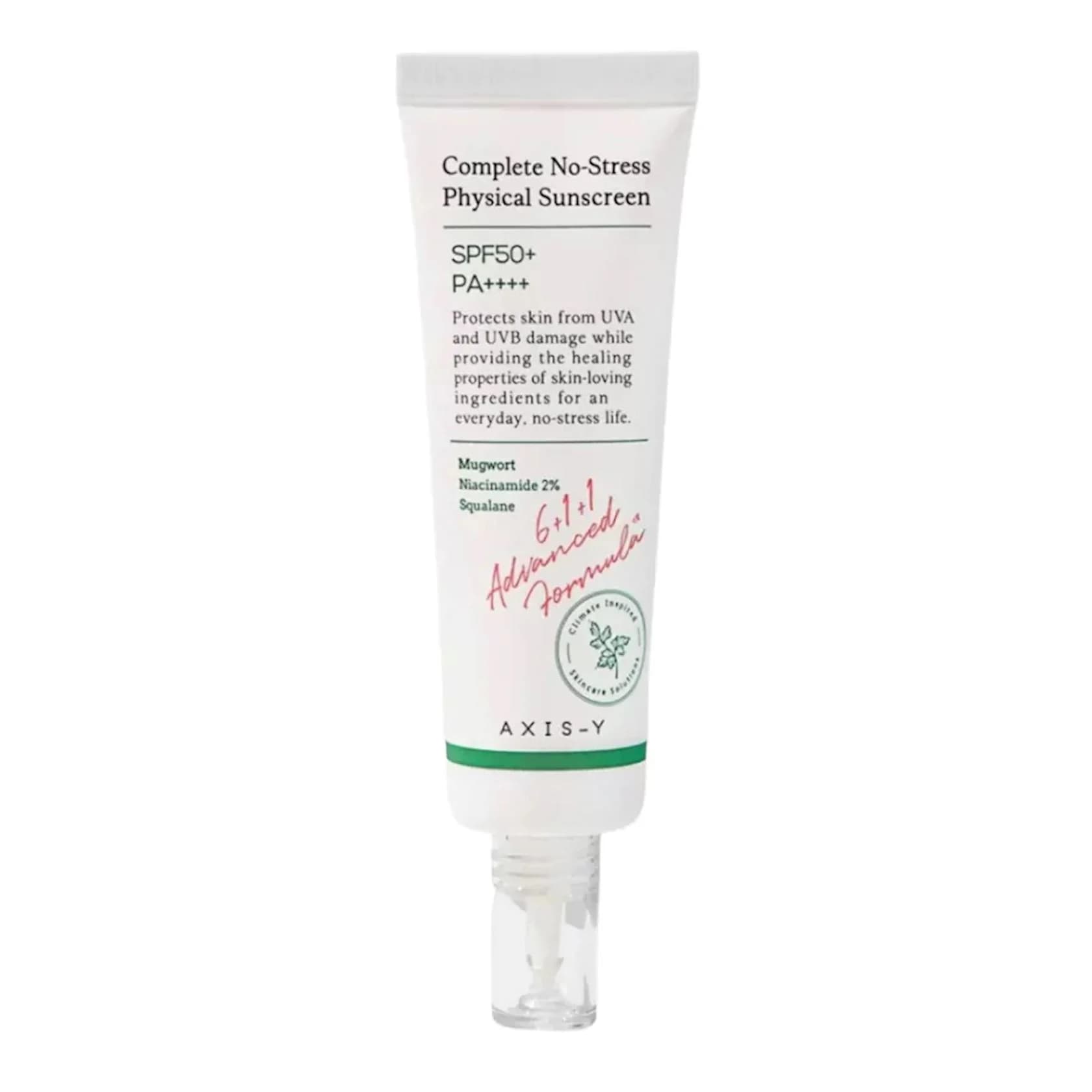 Günəşdən qoruyucu krem Axis-Y Complete No-Stress Physical SPF50, 50 ml