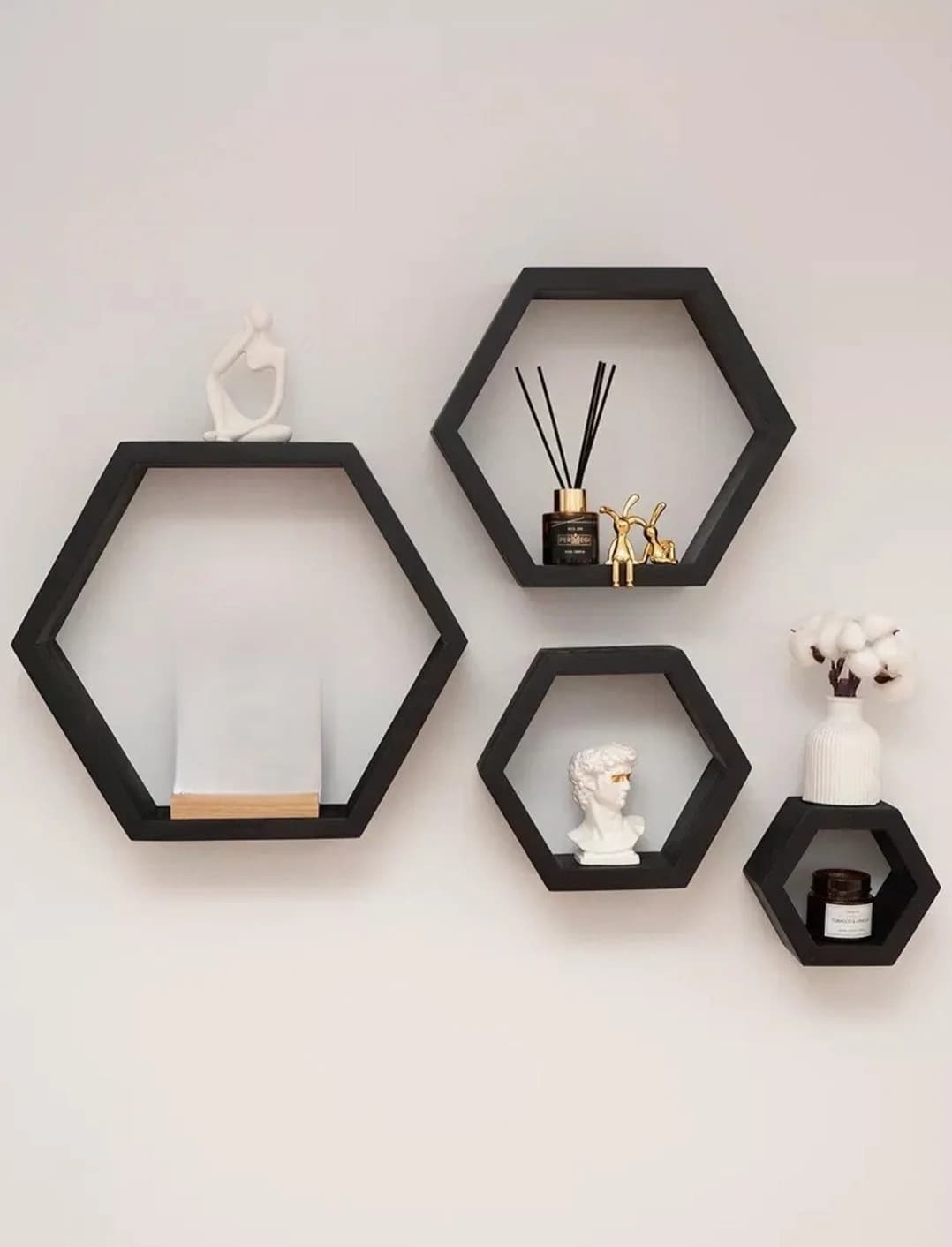 Rəf SO35, laminat, boz, 35х40х10 sm