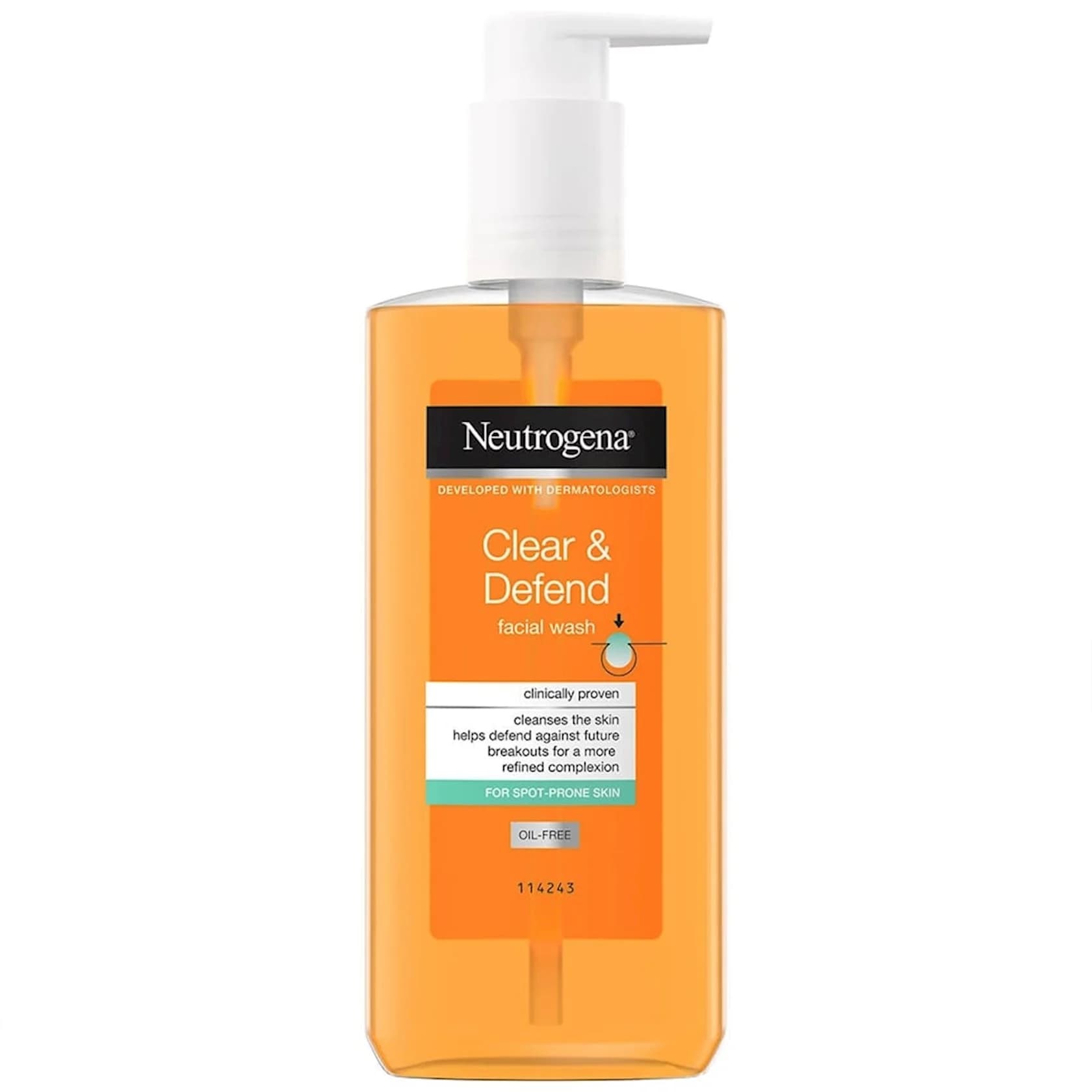 Yuyunma üçün gel Neutrogena Clear & Defend 200 ml