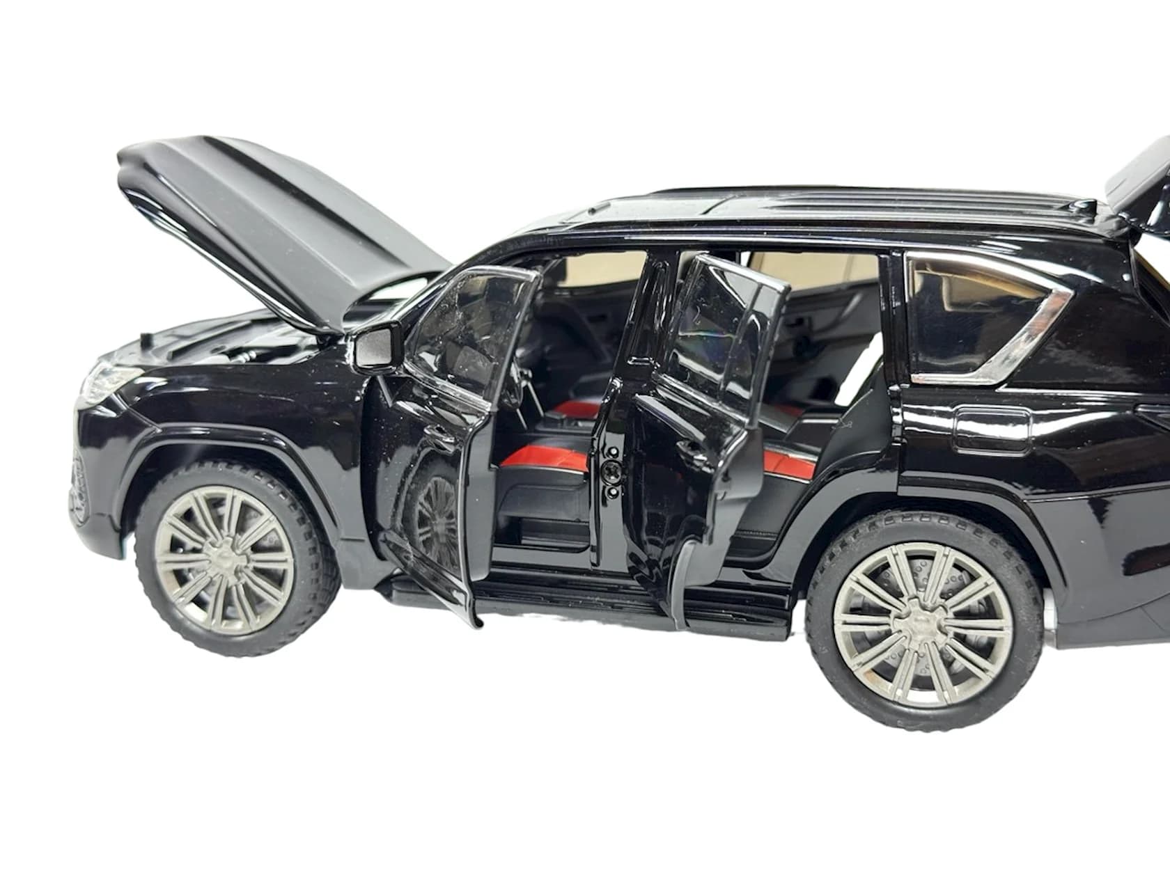 Maşın Sea Toys Lexus LX 600, qara, 21x8x8 sm — изображение 5