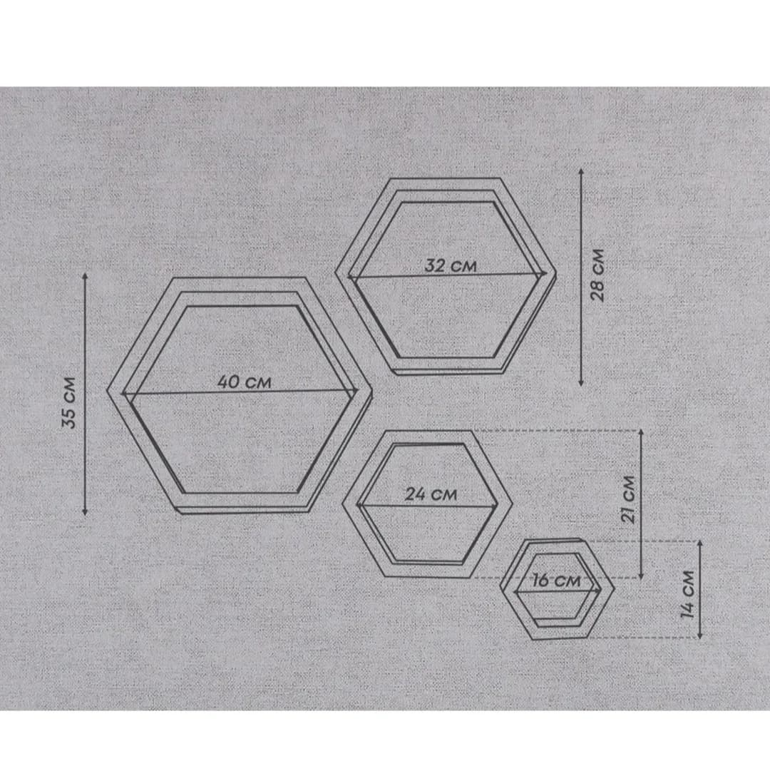 Rəf SO34, laminat, qəhvəyi, 35х40х10 sm — изображение 6