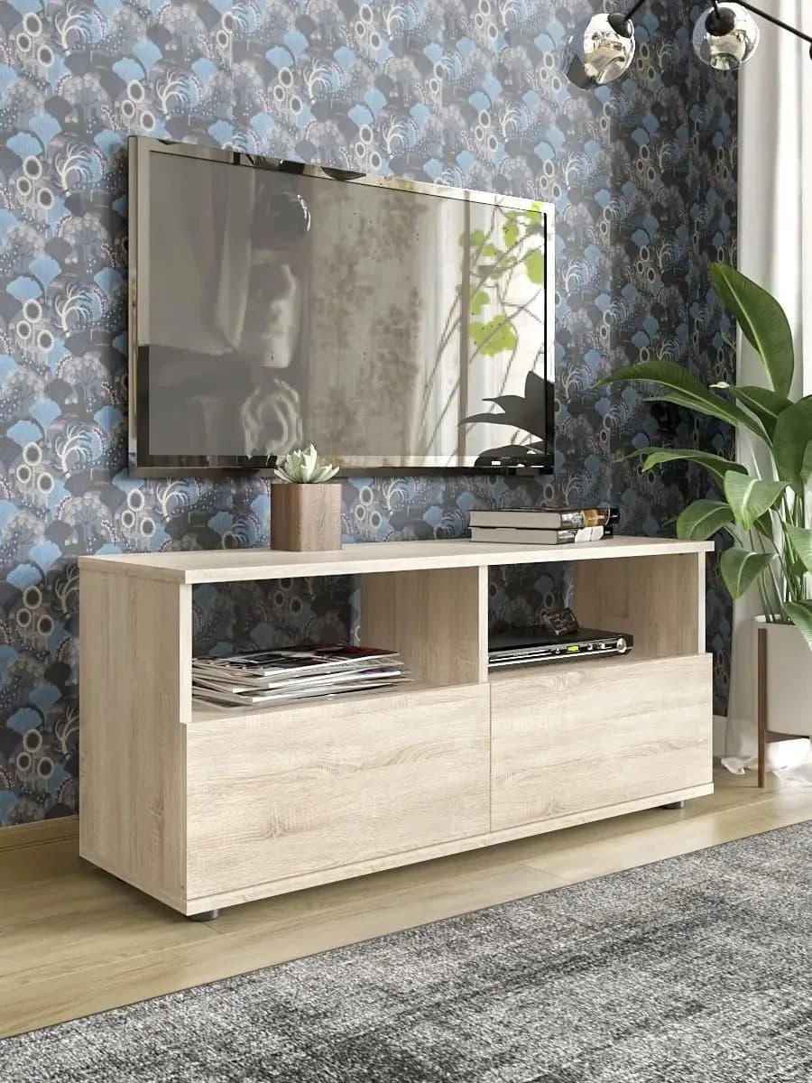 TV üçün tumba 15, laminat, sonoma, 45.1х31.8х100.4 sm
