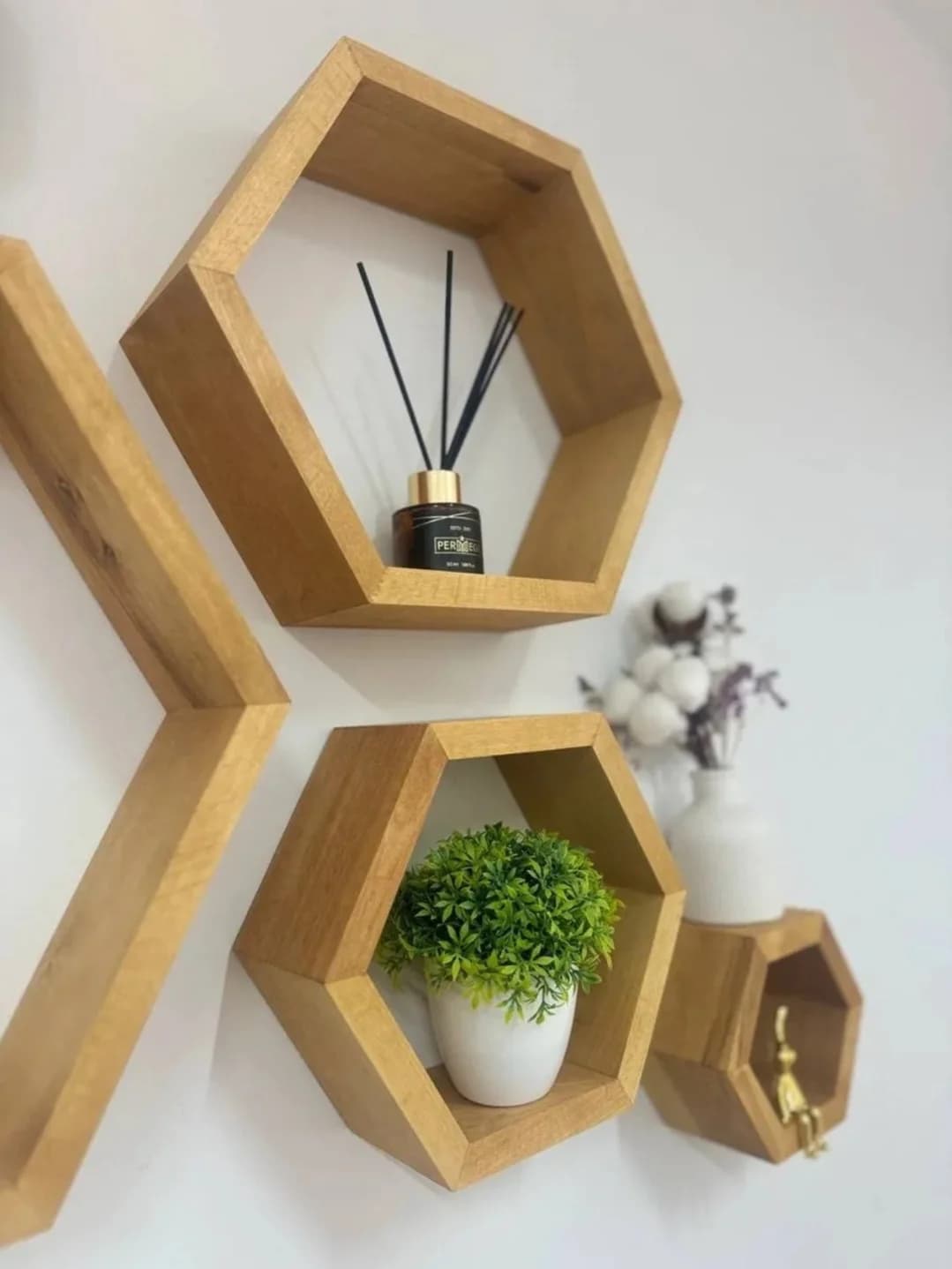 Rəf SO34, laminat, qəhvəyi, 35х40х10 sm — изображение 3