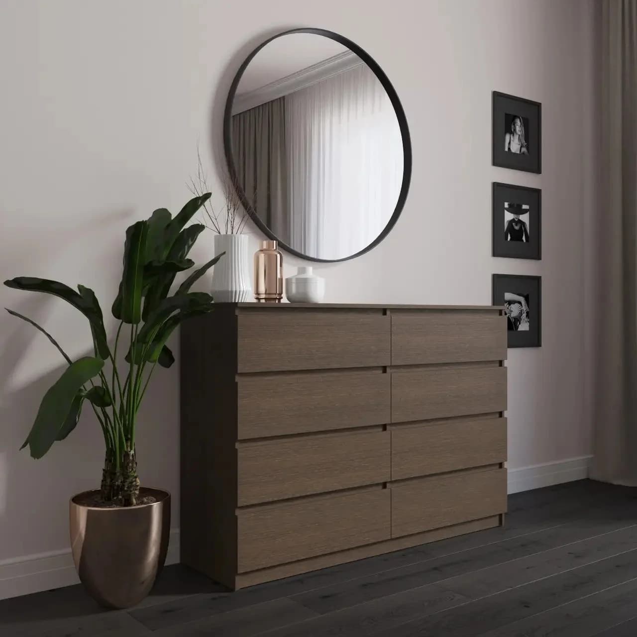 Kamod Yagmur, laminat, venge, 140x97.8x40 sm