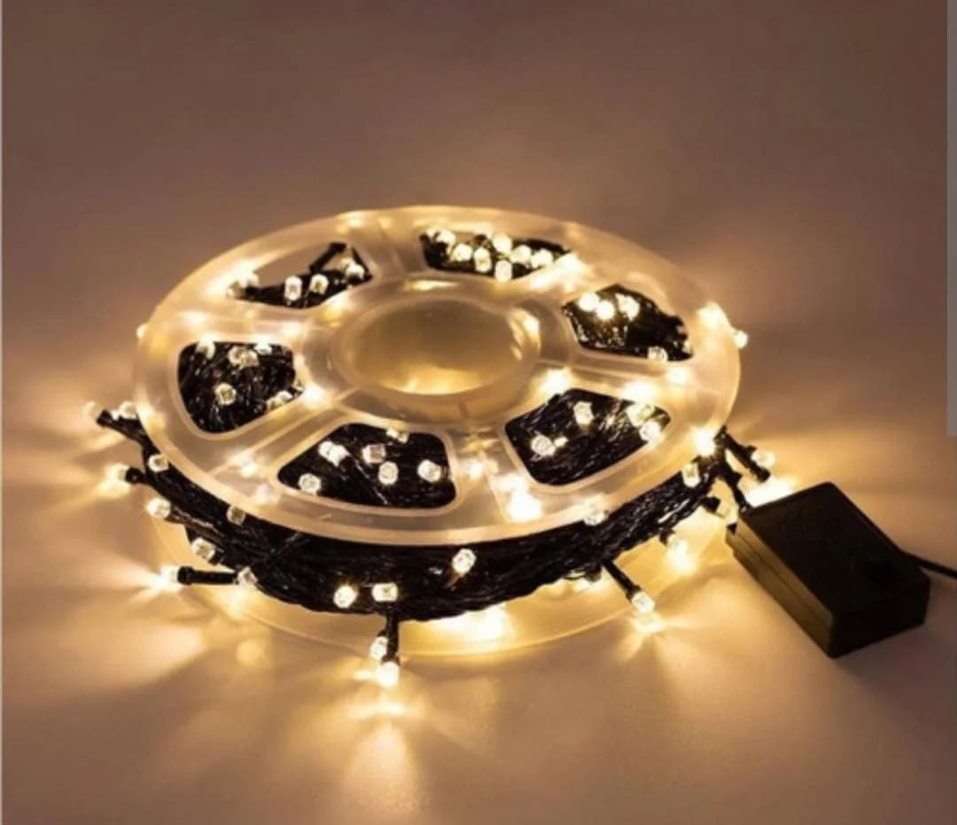 LED çələng 3228074, ağ/sarı, 50 m — image 4