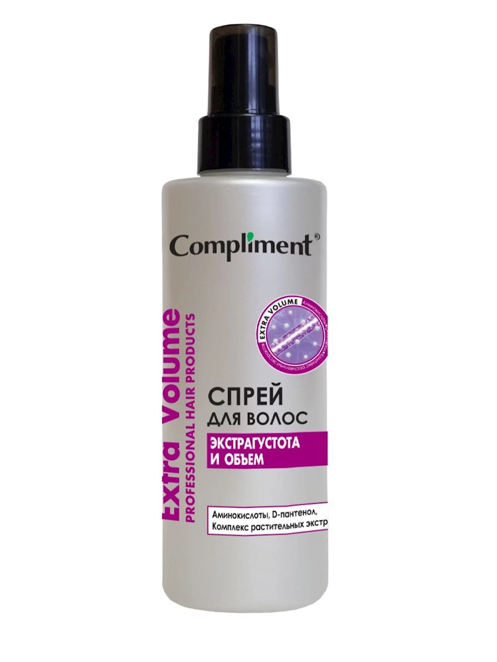 Saç üçün sprey Compliment Extra Volume Экстрагустота и объем 200 ml