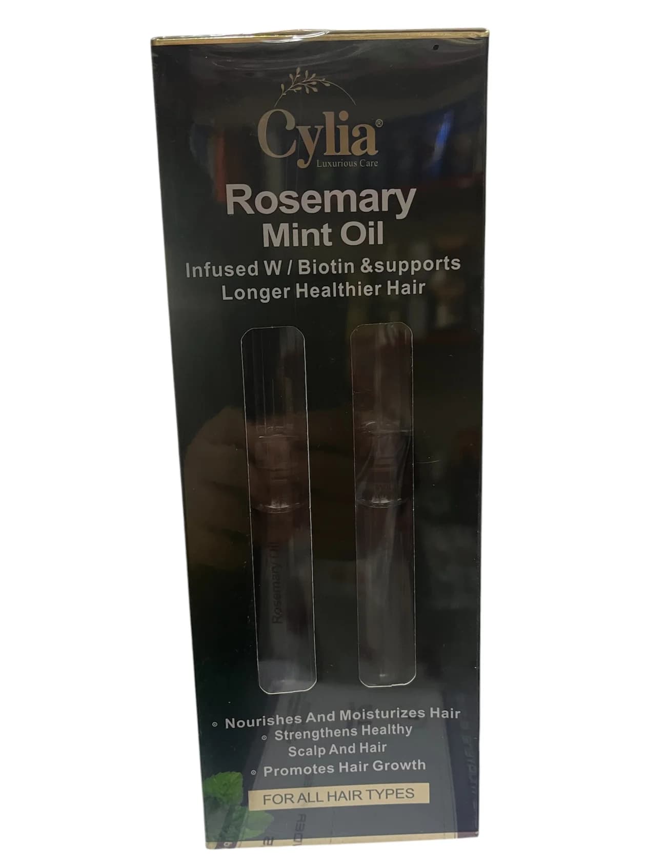 Saçlar üçün şampun Cylia Rosemary, 800 ml — şəkil 3