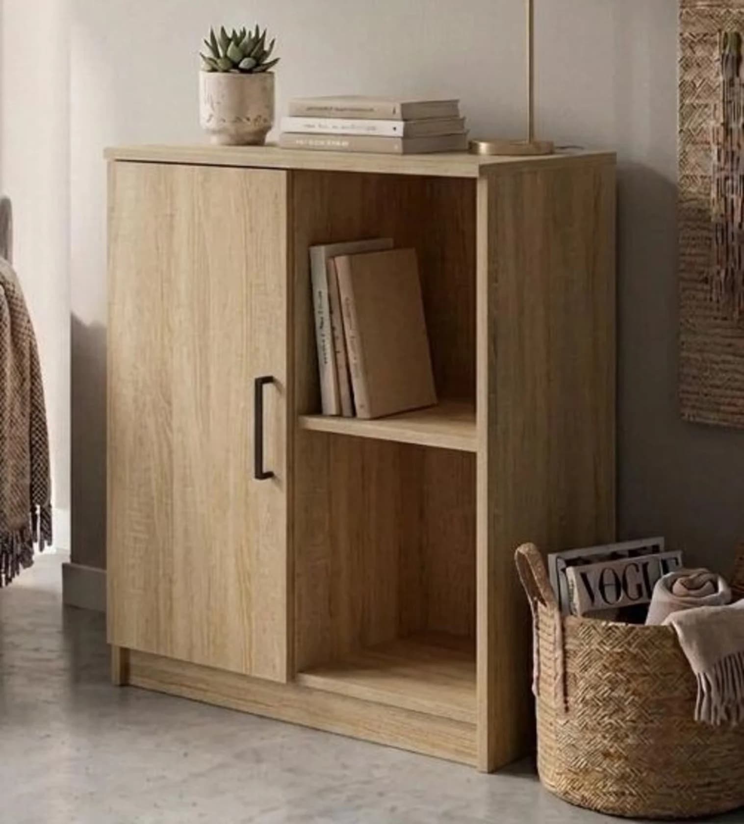Tumba MB14, sonoma, laminat, 75x60x35 sm