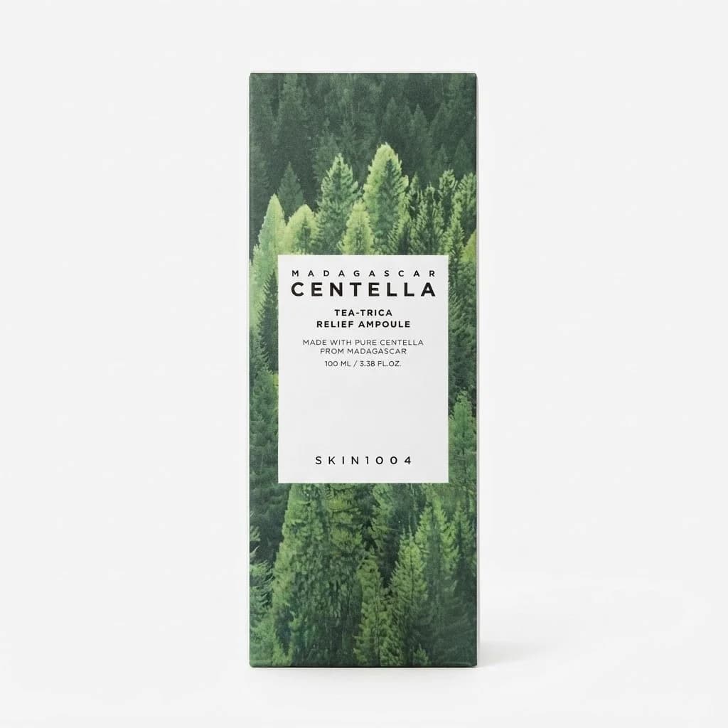 Üz üçün ampul-zərdab Madagascar Centella Tea-Trica Relief Ampoule, 100 ml