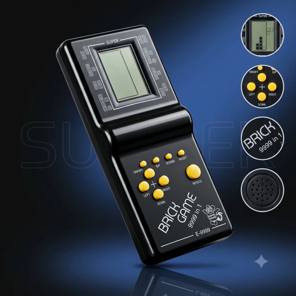 Retro pristavka Tetris
