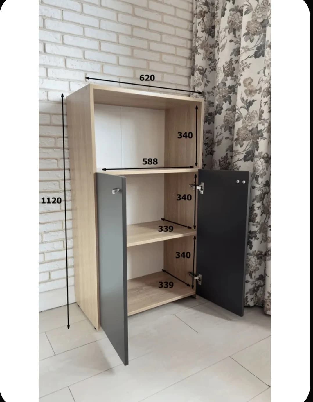 Stellaj SO 001, laminat, 111х62х34 sm — image 5