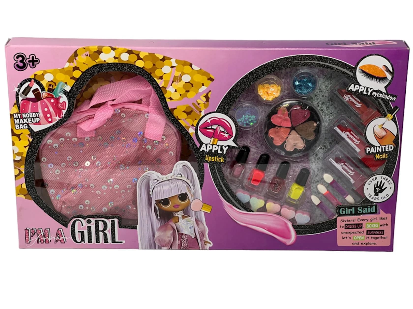Uşaqlar üçün kosmetika dəsti I'm a girl C206