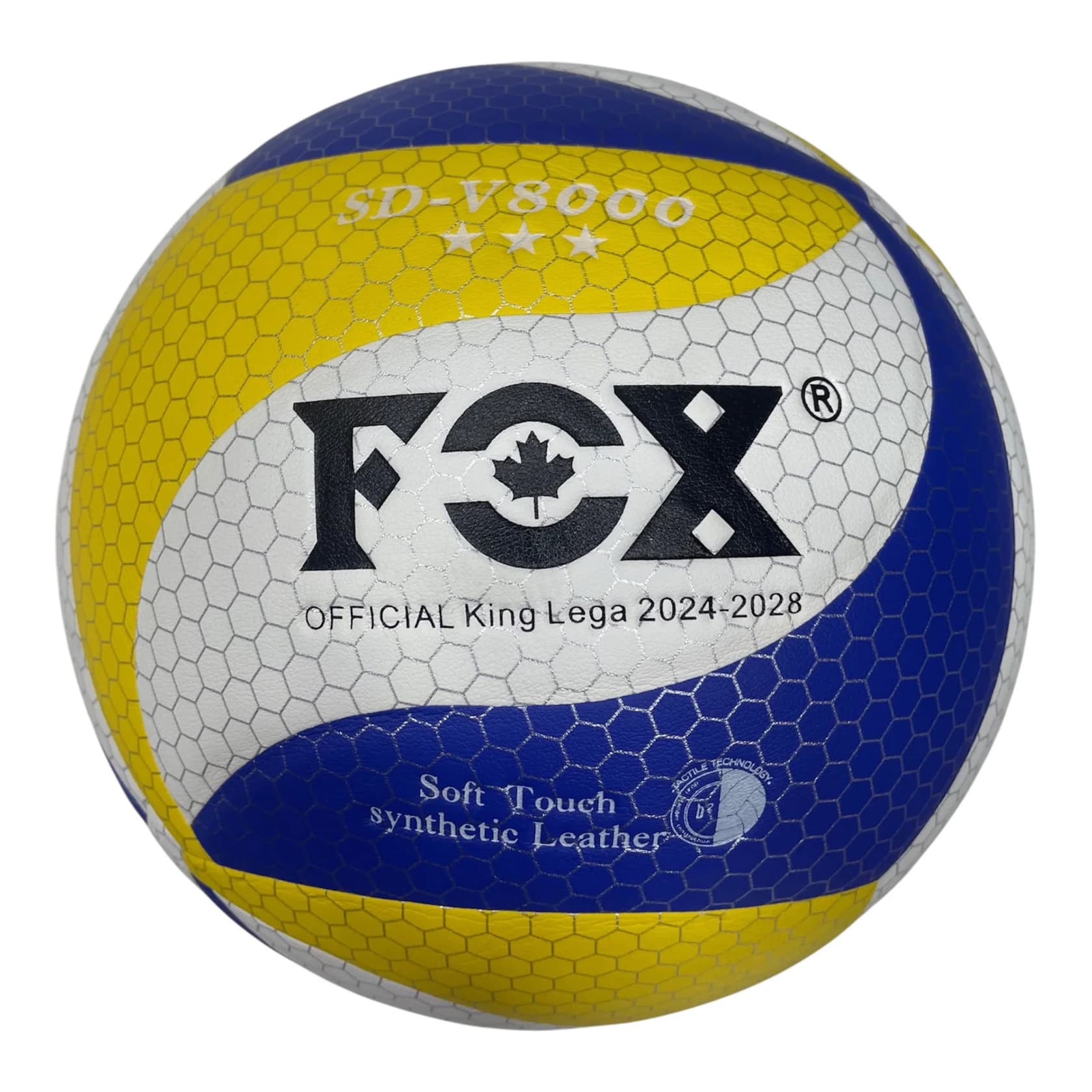 Top voleybol üçün Fox SD-V8000, ölçü 5, rəngbərəng