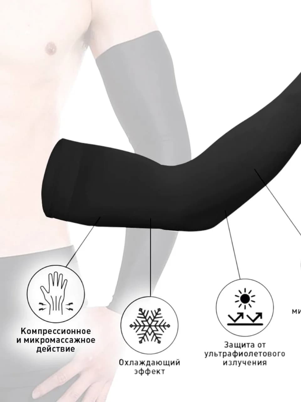 İdman dirsək qoruyucuları, qara — image 2