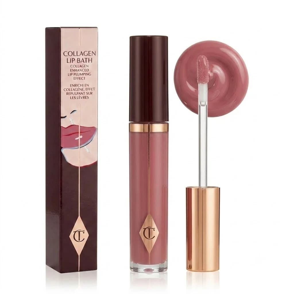 Dodaq üçün parıldadıcı Collagen - Açıq çəhrayı, 7.9 ml