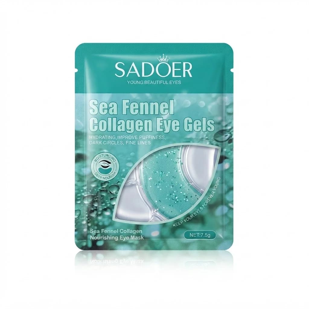 Göz ətrafı nahiyəsi üçün hidrogel patçlar Sadoer Sea Fennel Collagen Eye Gels, 7.5 q