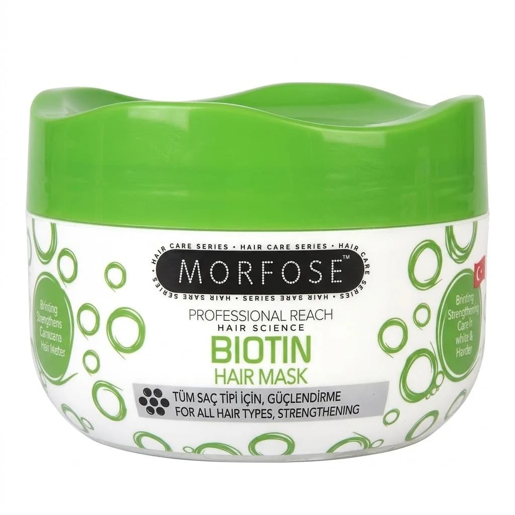 Saç maskası Morfose Biotin Hair Care Series, 500 ml
