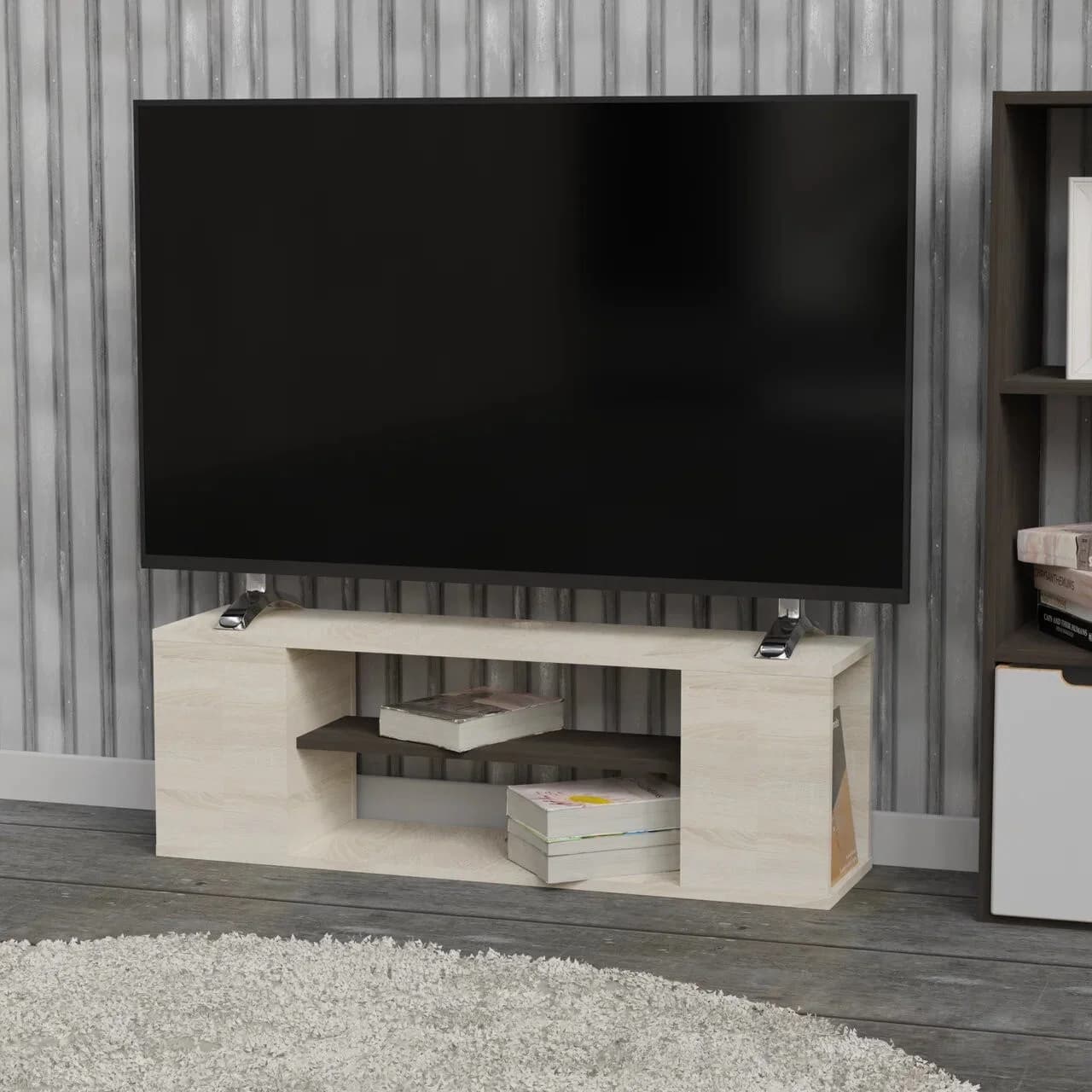 TV üçün tumba Yagmur, laminat, sonomo, 100x26x33.2 sm — изображение 2
