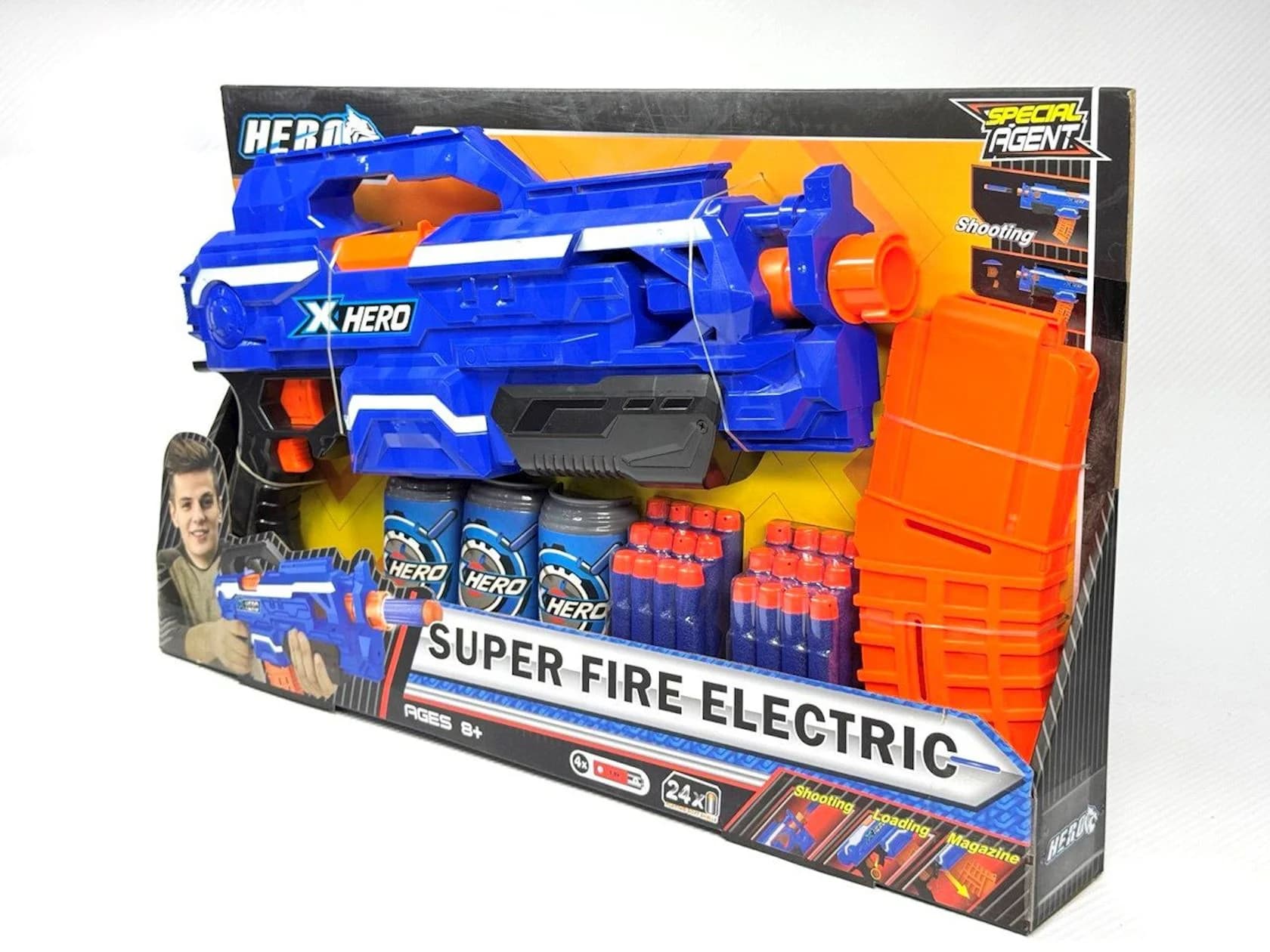 Blaster BT8086, plastik, 8+ yaş