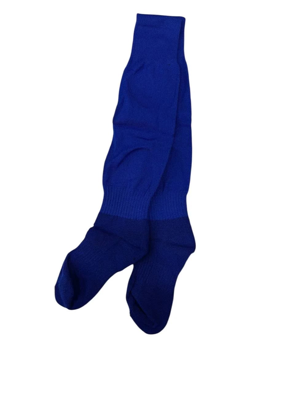 Uşaqlar üçün futbol corabı, poliester, göy — image 2