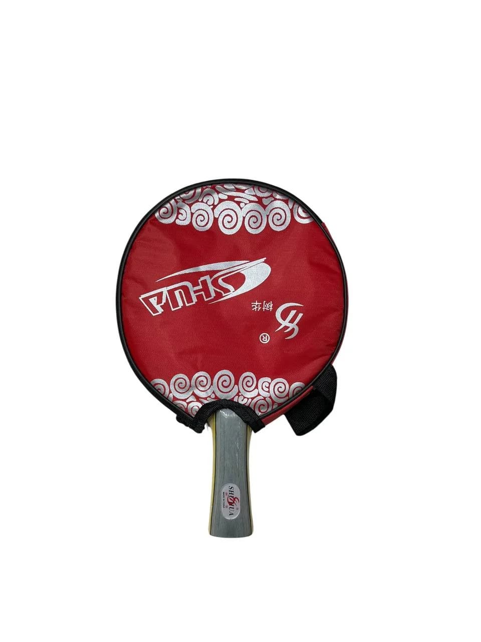 Masaüstü tennis üçün raketka, qırmızı/qara