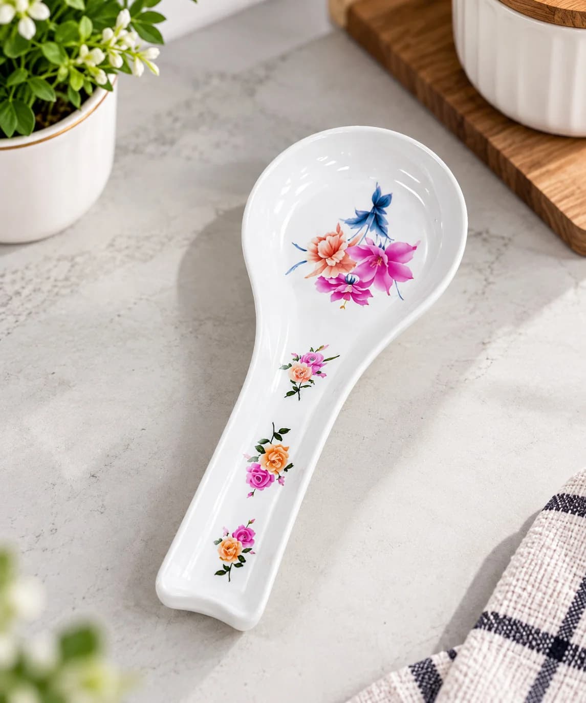Qaşıq alıtlığı 2788088, ağ, plastik, 1 əd