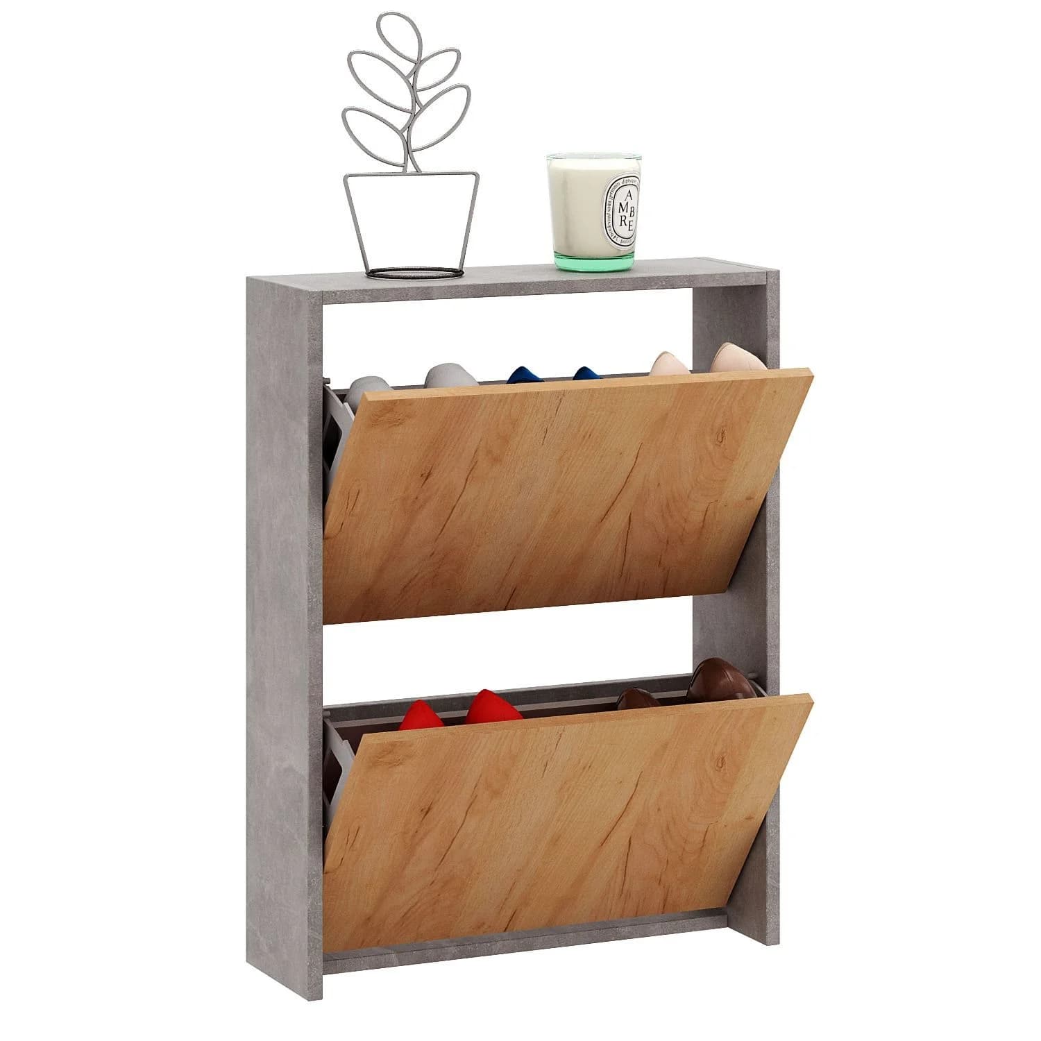 Ayaqqabı tumbası Yagmur 36 Ayaqqabı üçün 77 sm 52 sm 4 ədəd Laminat — image 3