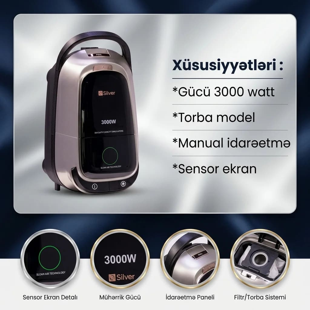 Tozsoran Silver sl06, 3000 Vt, 2.8 l
