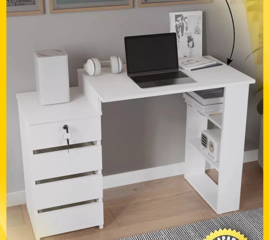 Kompüter masası s022, laminat, ağ