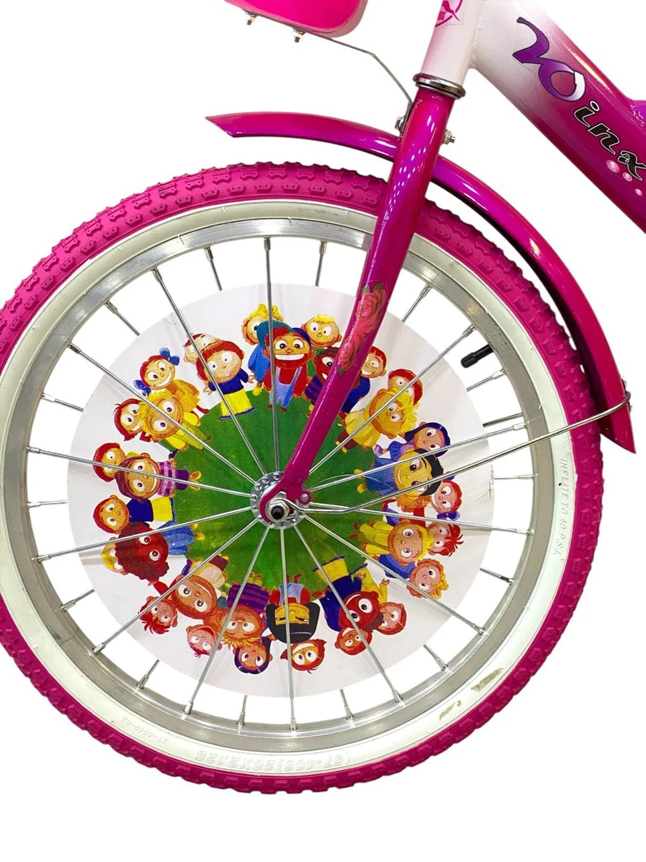 Uşaq velosipedi Lucky Kids Winx 20", çəhrayı — image 4