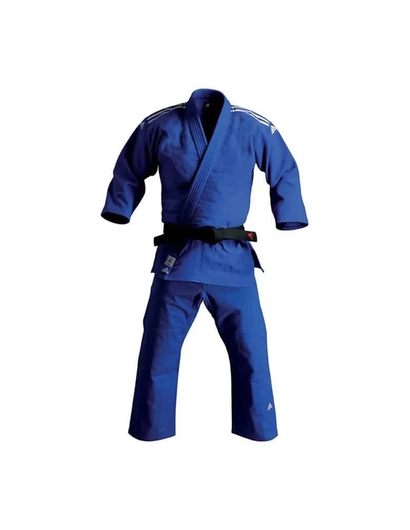 Cüdo məşqi üçün kimono SM32, göy, pambıq, 175 sm, ölçü 4.5