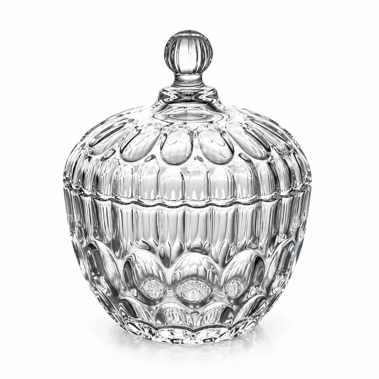 Qənddan, Şəkər qabı, 800 ml, Şüşə, Şəffaf