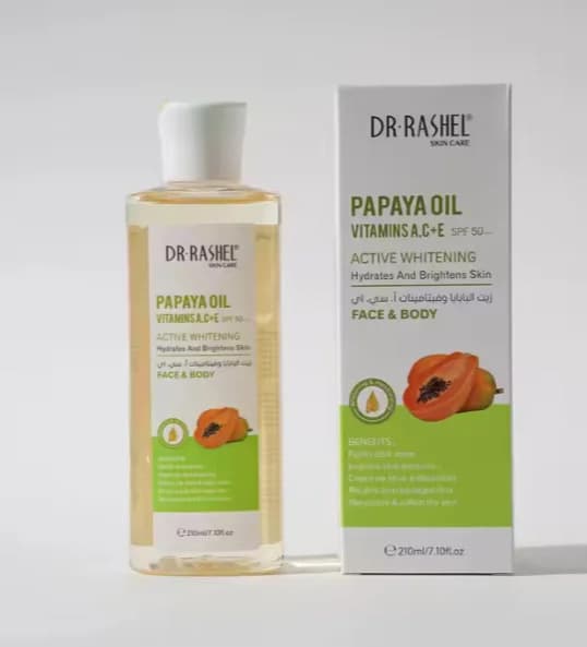 Üz üçün yağ Dr.Rashel Face & Body Papaya Vitamins A,C+E, 210 ml