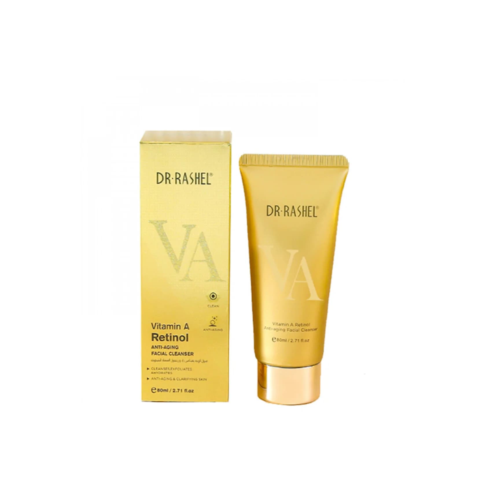 Yuyunma üçün gel Dr.Rashel Vitamin A Retinol Anti-Aging Facial Cleanser 80 ml