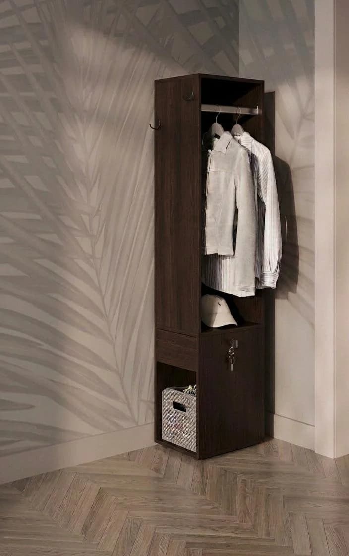 Tumbalı asılqan MB2, venge, laminat, 180x40x35 sm