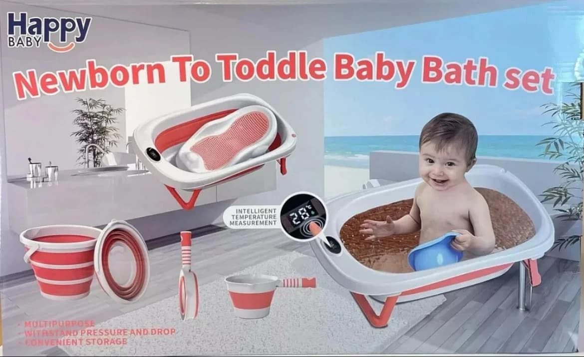 Çimdirmə dəsti Baby 6855SNC 6855SNC, plastik, çəhrayı, 4 parça