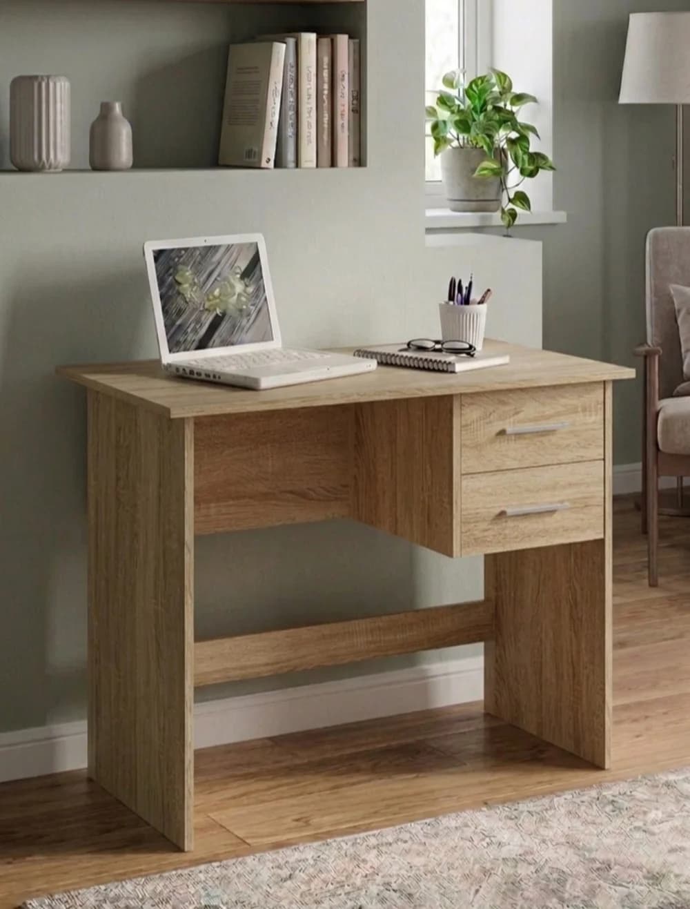 Yazı masası MB 10, Sanoma, laminat, 110x75x50 sm