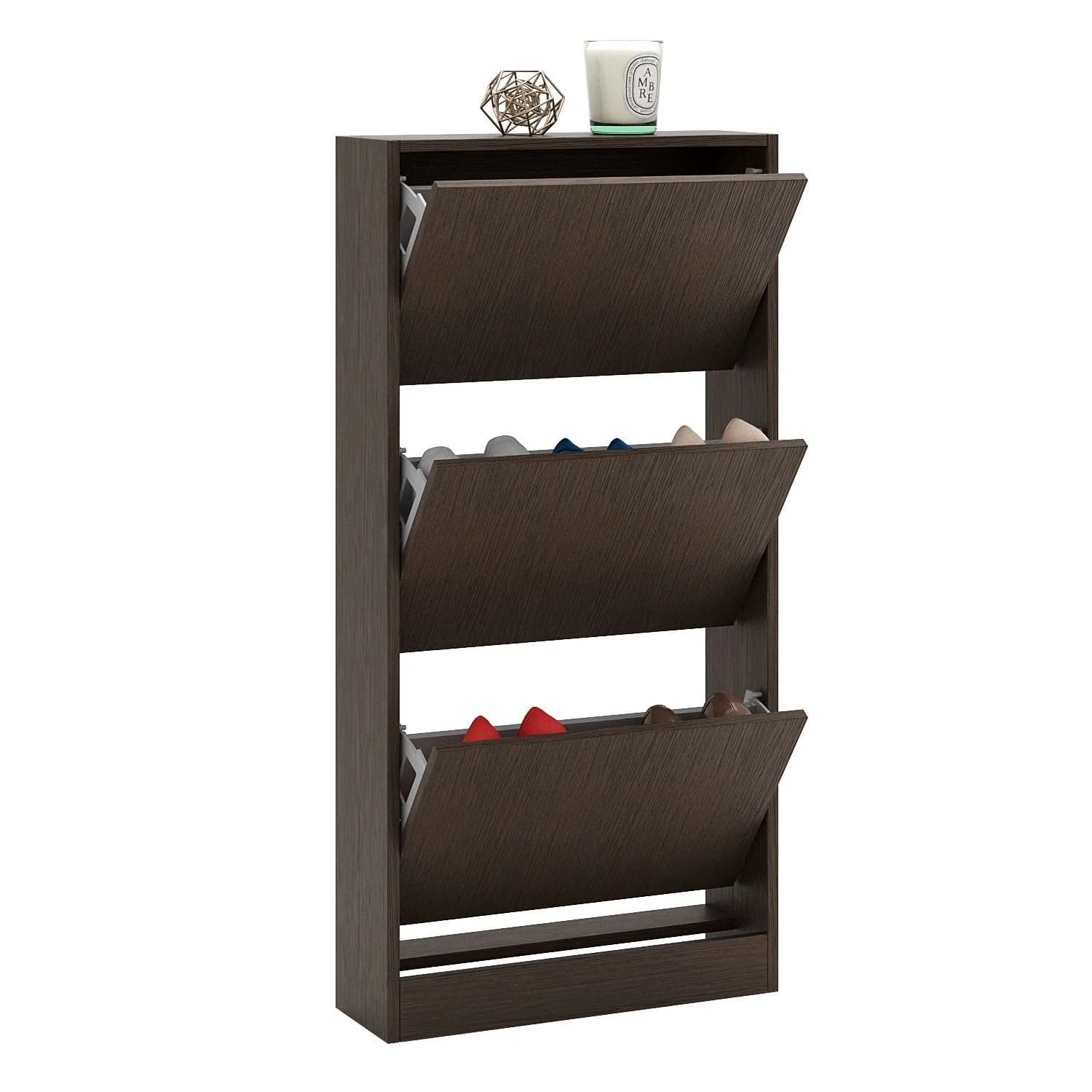 Ayaqqabı üçün tumba Yagmur, laminat, venge 118x53x17 sm — image 2