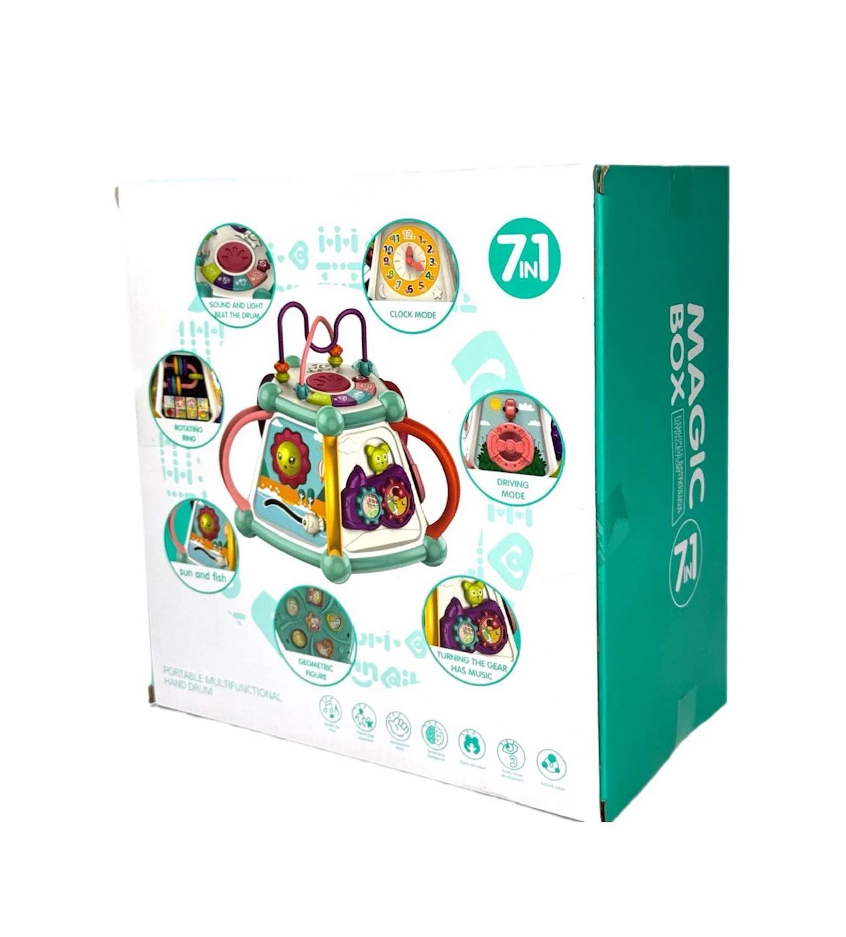 Bizibord Ibi Irn Magic box 688-32, plastik, rəngbərəng, 6+ ay — изображение 2