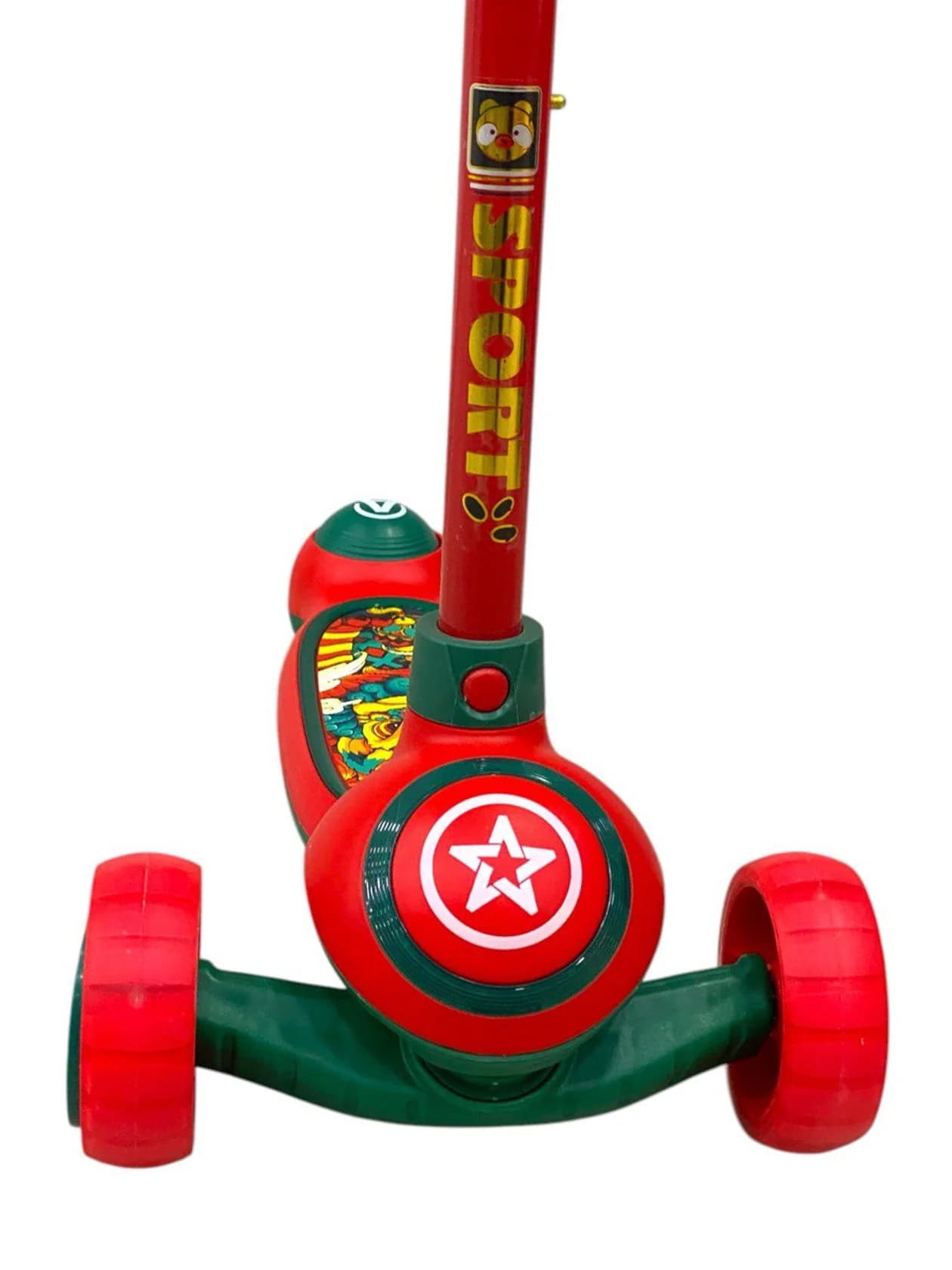 Uşaqlar üçün samokat Sport 2346_red, qırmızı — şəkil 6