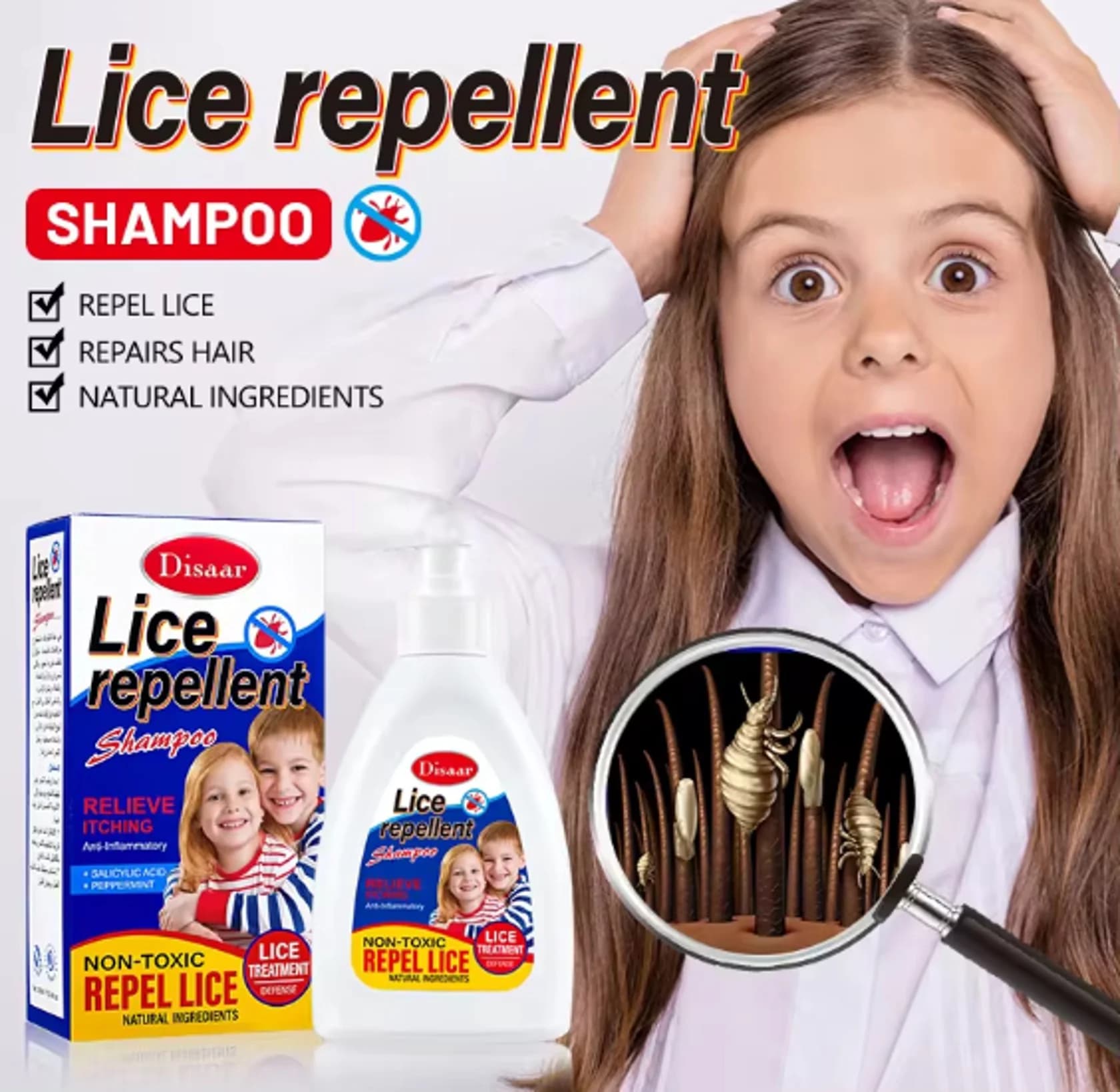Şampun Disaar bit əleyhinə 300 ml — şəkil 3