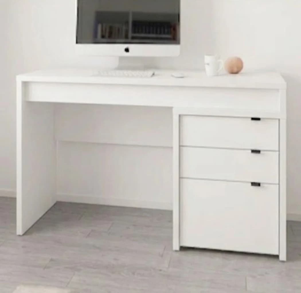 Yazı masası MB867, laminat, ağ, 120x75x60 sm