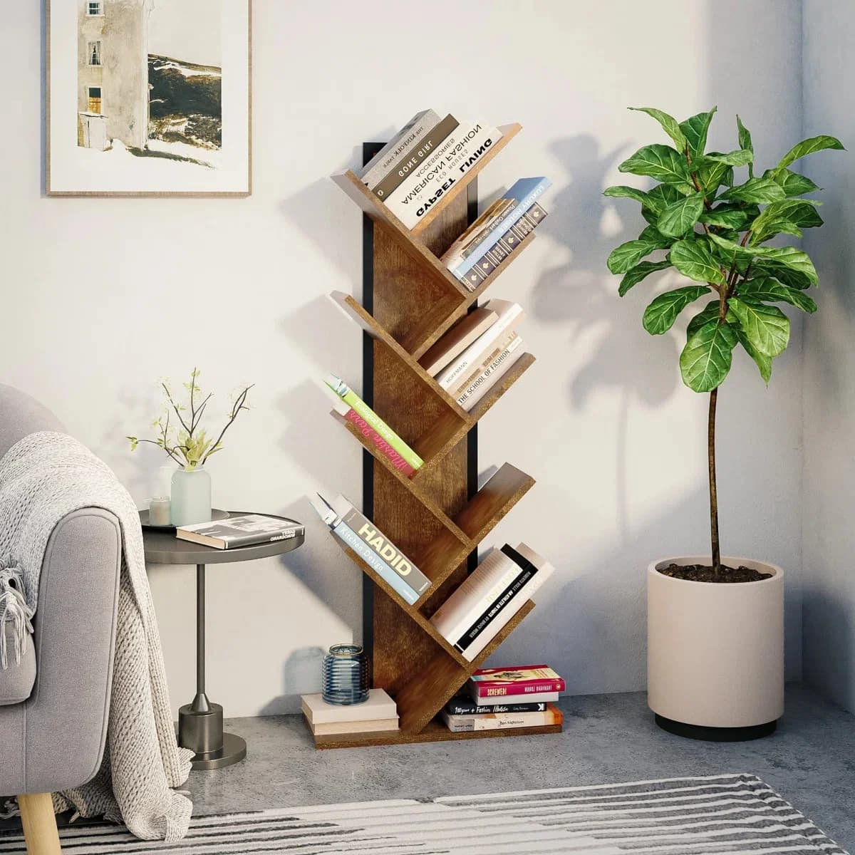 Kitab rəfi Elegant Wood ZARR103