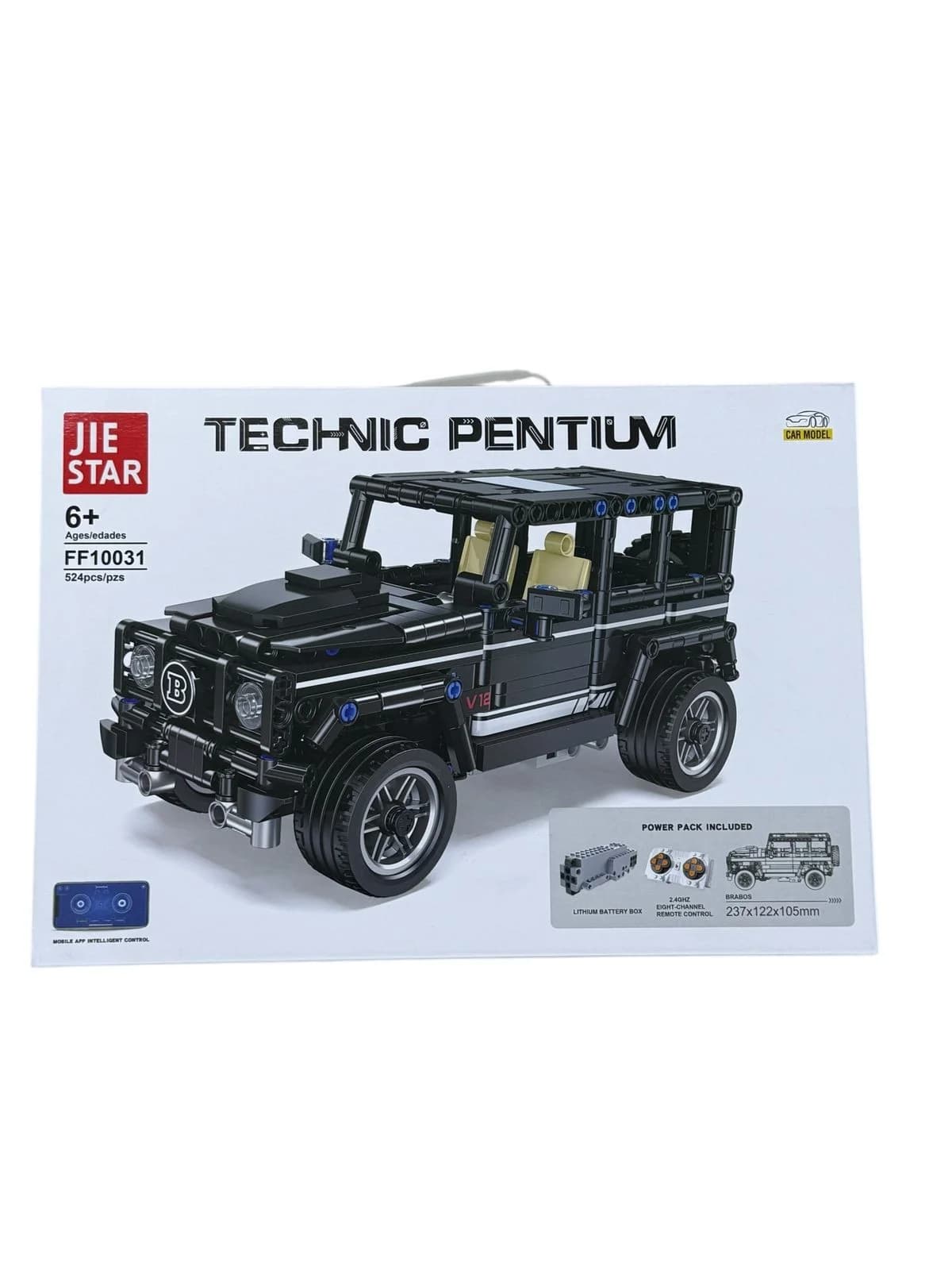 Konstruktor JIE STAR Technıc Pentıum FF10031, 524 hissə