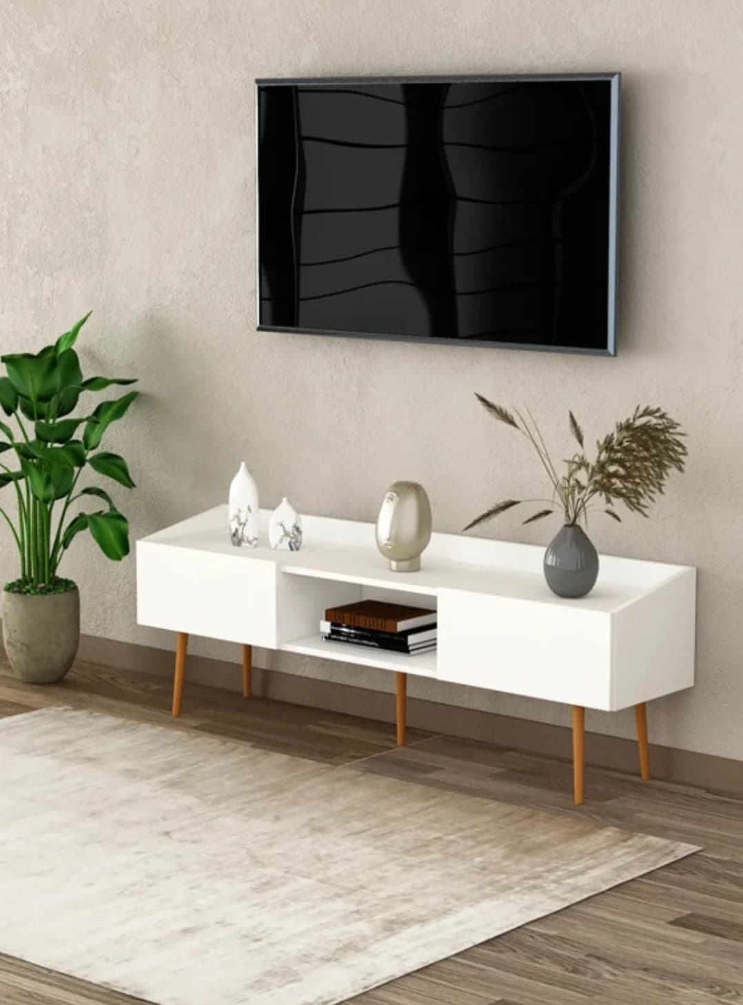 TV üçün tumba SO100, laminat, 30x160x55 sm