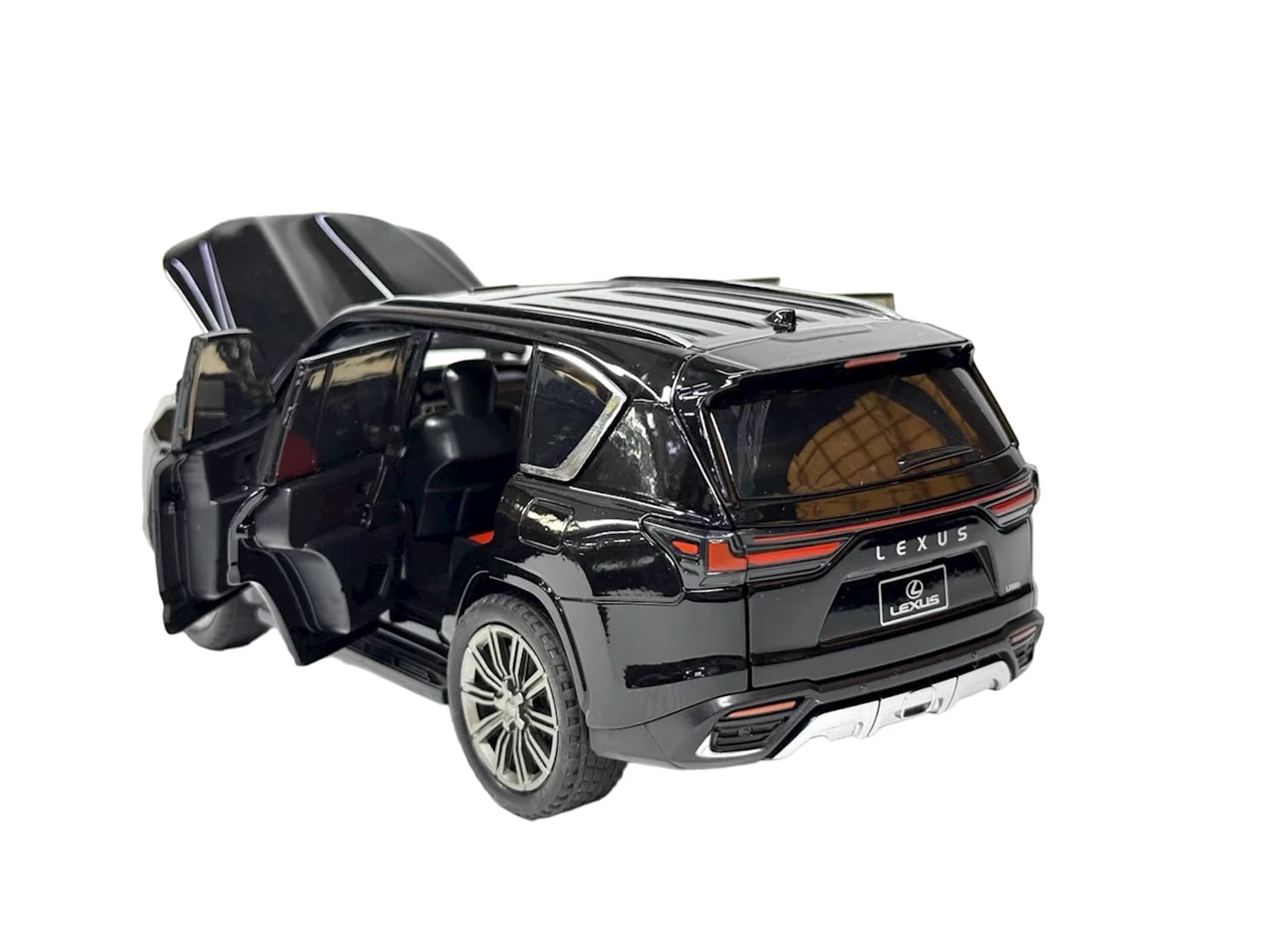 Maşın Sea Toys Lexus LX 600, qara, 21x8x8 sm — изображение 4