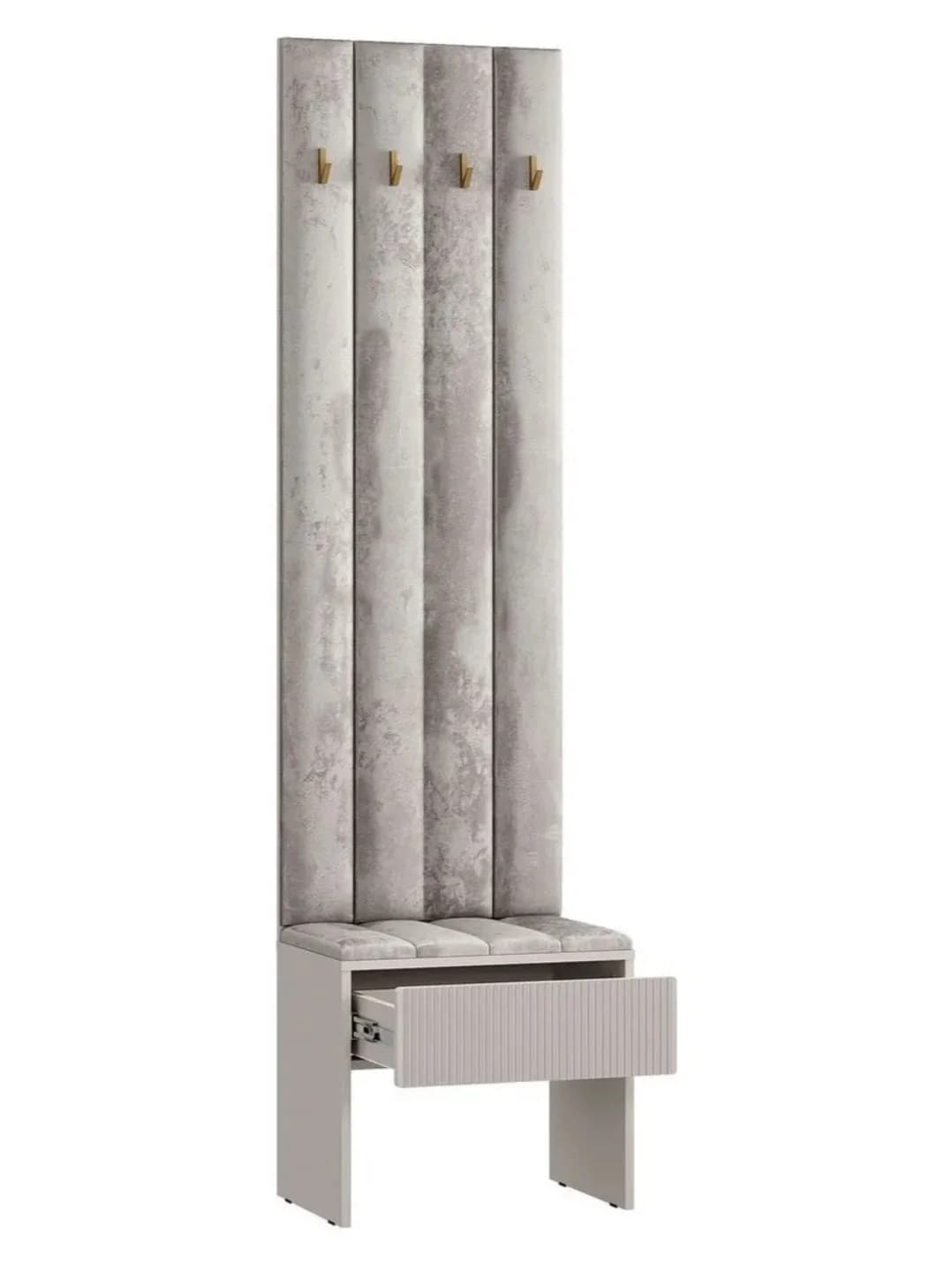 Döşəməüstü asılqan SO4, laminat, krem, 200x50x30 sm — image 2