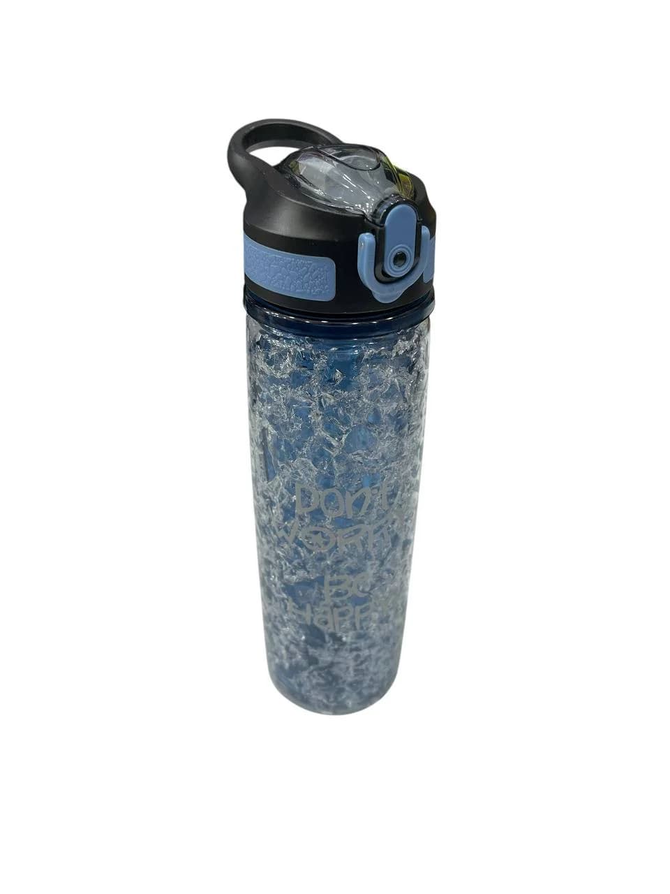 İdman su qabı Eyun, göy, 500 ml