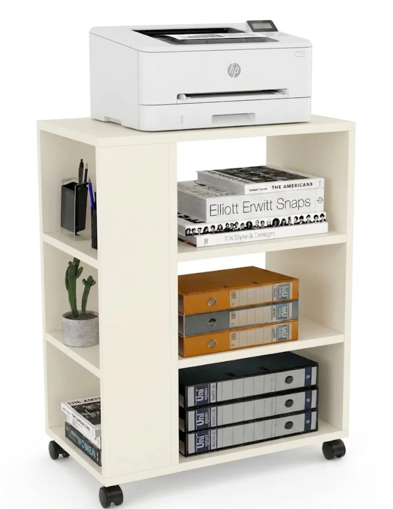 Tumba MB7 , laminat, təkərli, 70x60x35 sm, bej