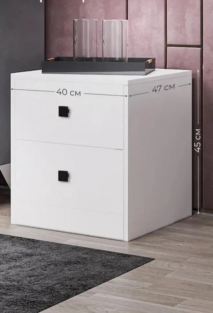 Tumba SO007, laminat, 45x40x47 sm — изображение 2